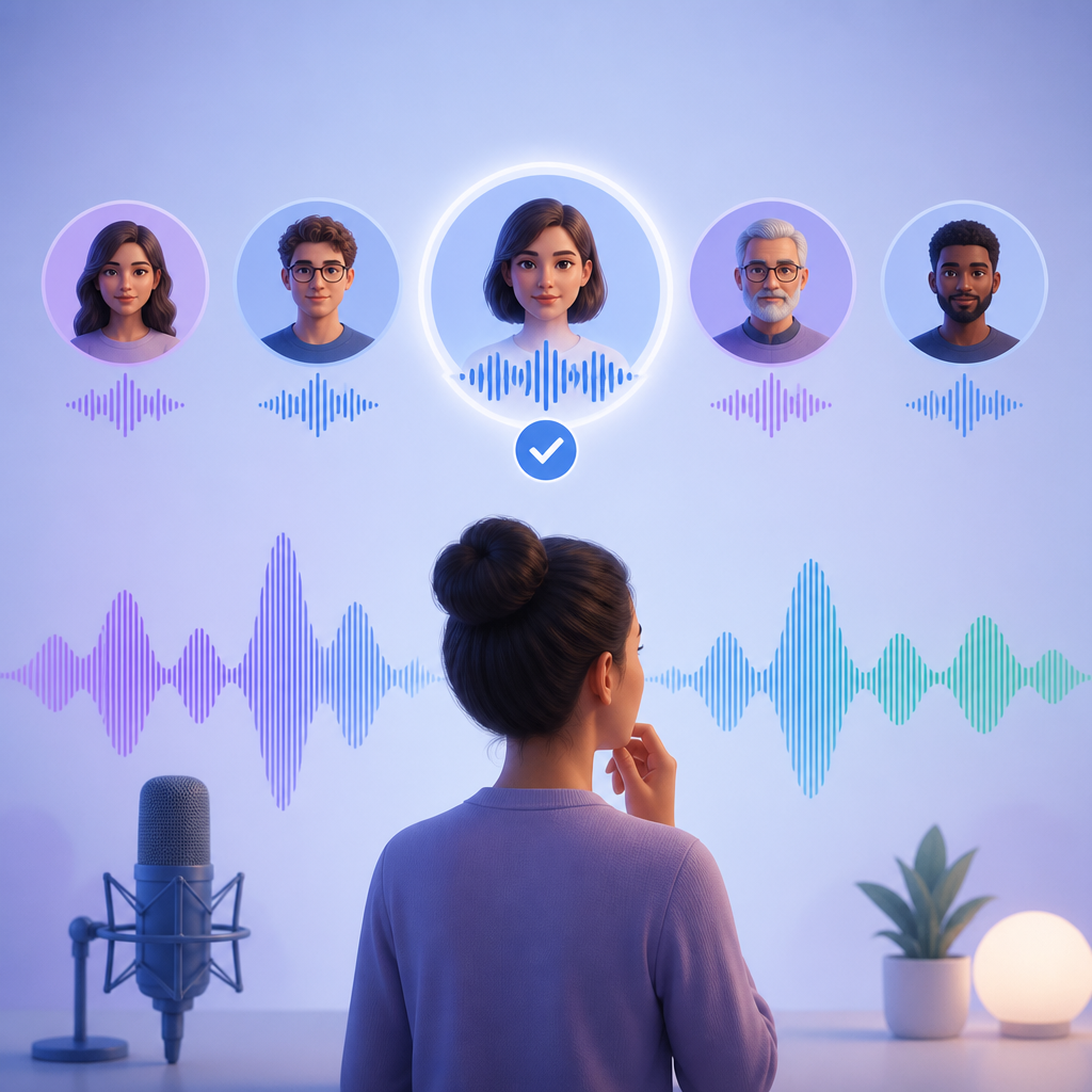 How to choose the best AI voice for your content