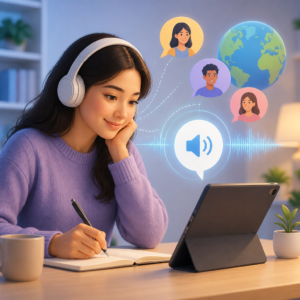 Text to speech for language learning