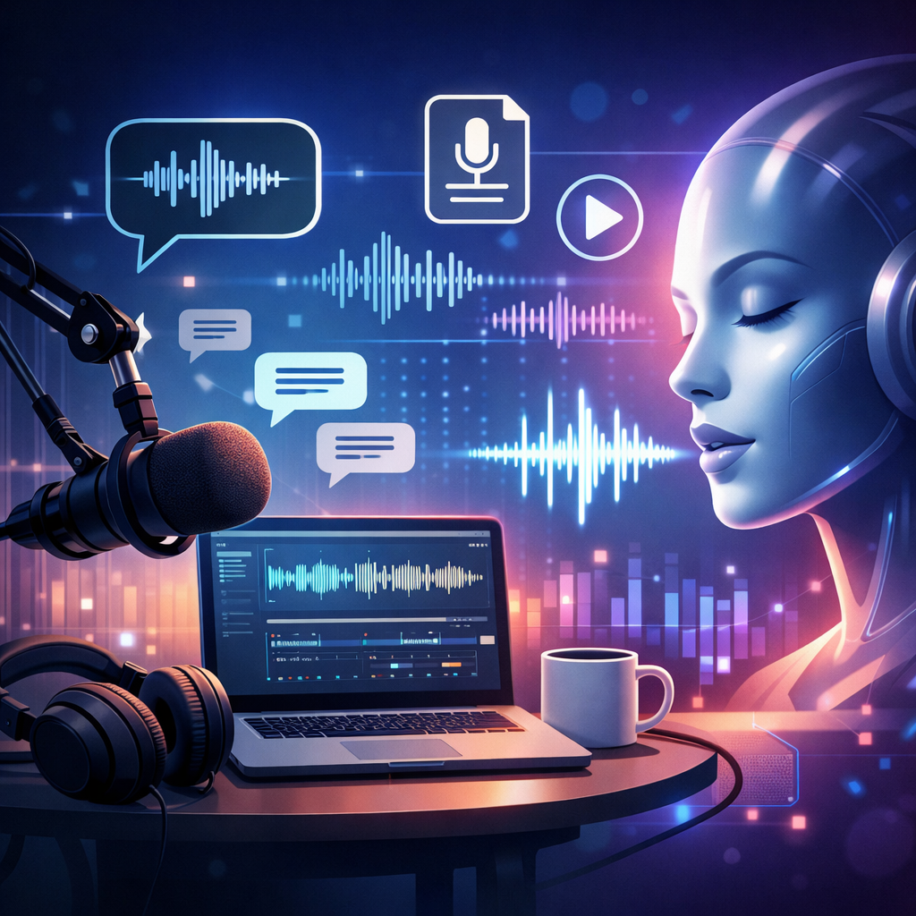 TTS voice AI for podcasts