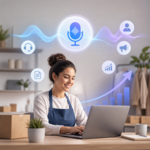 TTS voice AI for small business growth